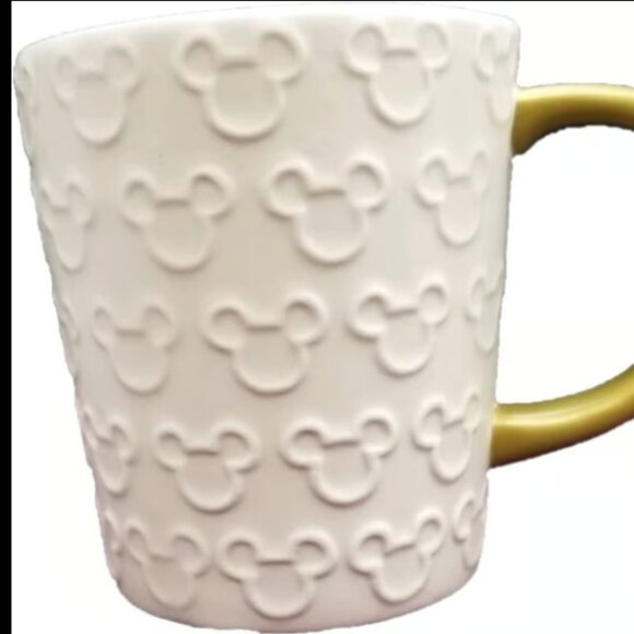 Disney Parks Mickey Embossed Mickey Mouse Icon Homestead Mug NEW A8B266 - Picture 1 of 6
